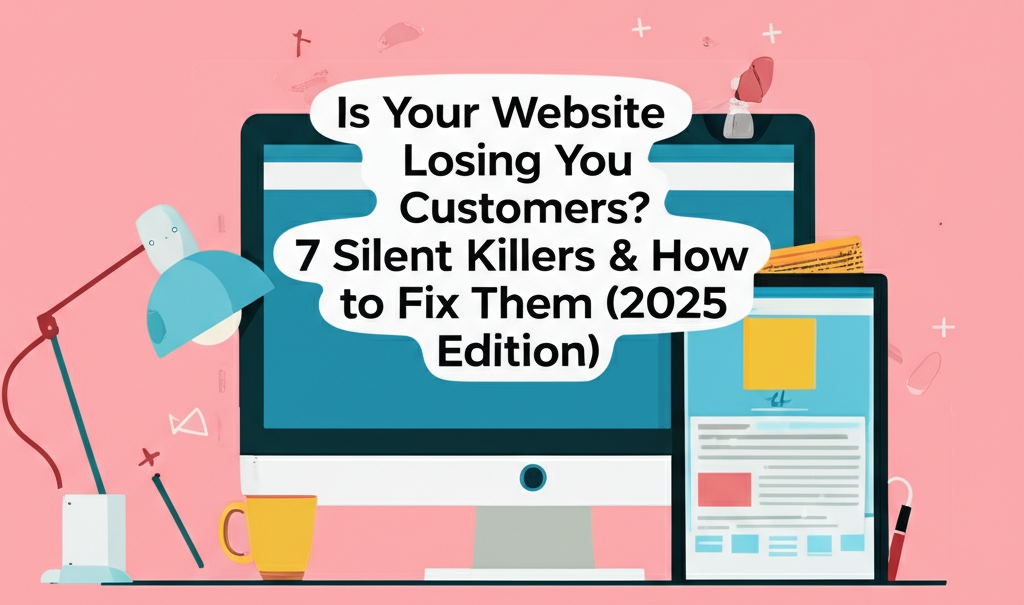 Is Your Website Losing You Customers? 7 Silent Killers & How to Fix Them (2025 Edition)